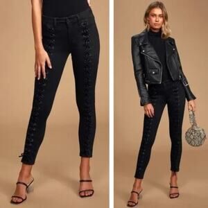 NWT NEON BLONDE Blondie Mid Rise Skinny Jean Size 25